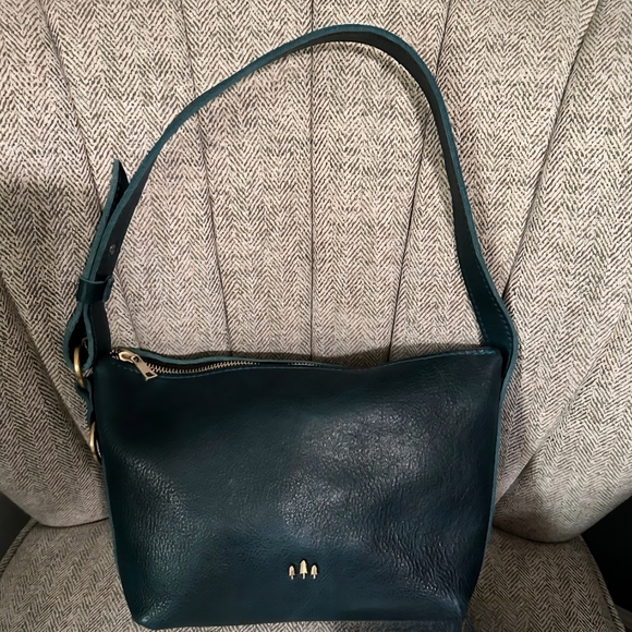 Portland Leather Slouchy Shoulder Bag. - Picture 1 of 5